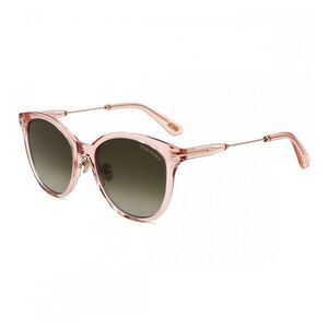 Tom Ford Sunglasses Square Full Rim, Shiny Pink Frame and Roviex Gradient Lens
